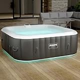 Arebos Spa Whirlpool 2400 W | automatisch aufblasbar | In- & Outdoor Spa Pool | 6 Personen | 185x185...