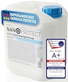 Nanoprotect Steinimprägnierung | 5 L für ca. 40 – 60 m² | Vorbeugend gegen Grünbelag und...