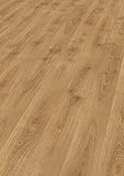 EGGER Home Laminatboden Aqua+ EHL103 Brook Eiche honig (8mm, 1,995m²) | authentische Holzoptik | |...